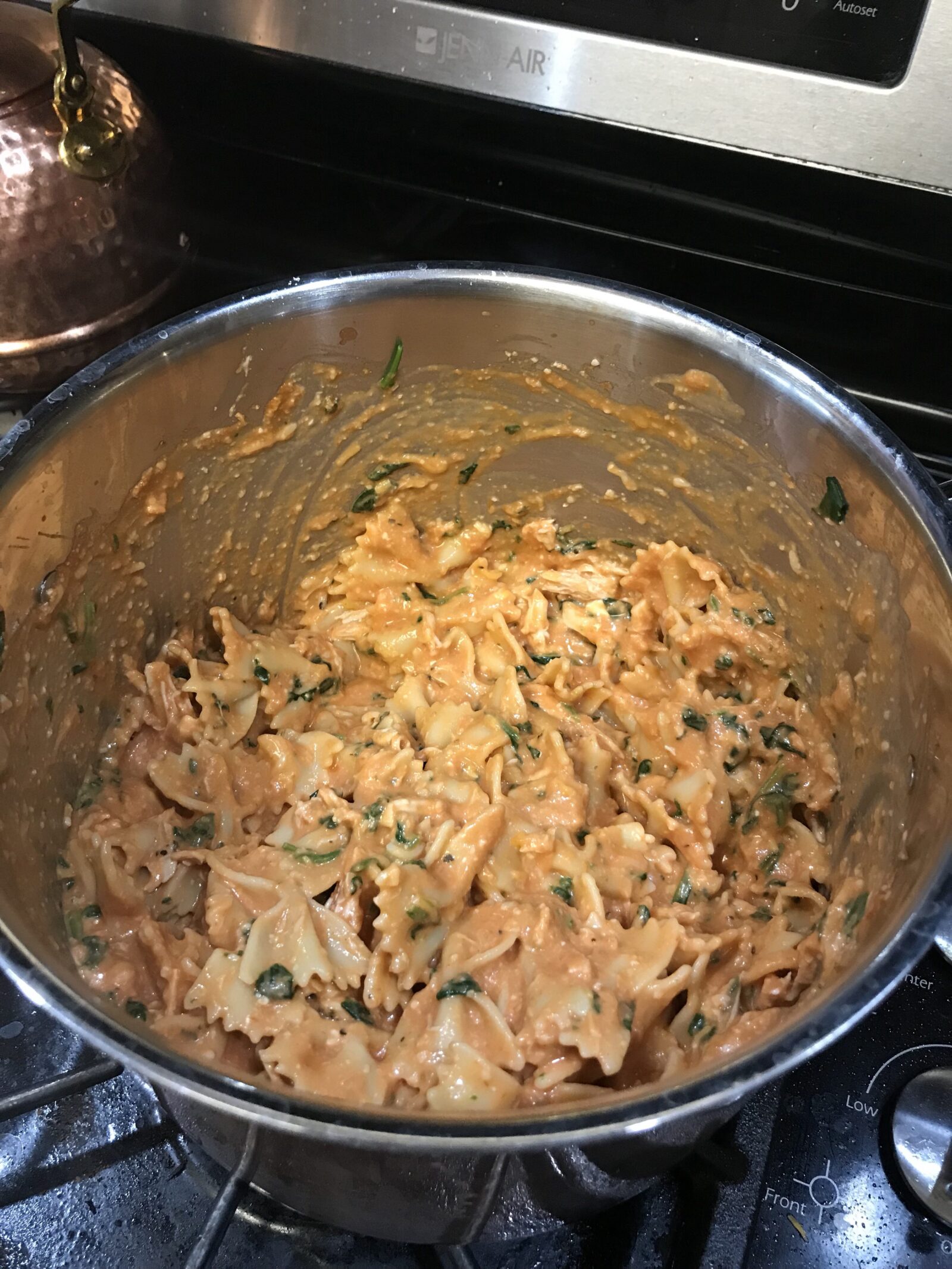 img 2096 Cheesy Chicken Pasta Bake