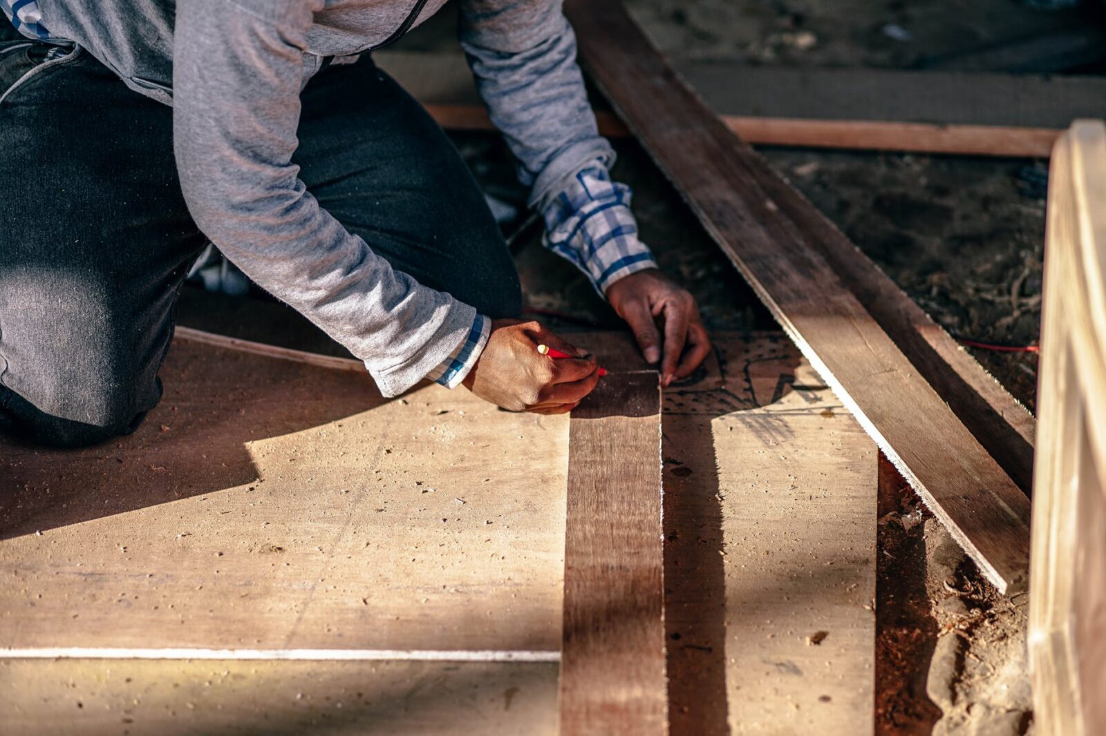Handy man working The Ultimate List of Homesteading Skills!