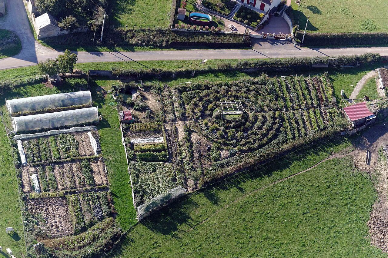 Permaculture farm aerial view My Passion for Permaculture (and how to apply it to your homestead)!