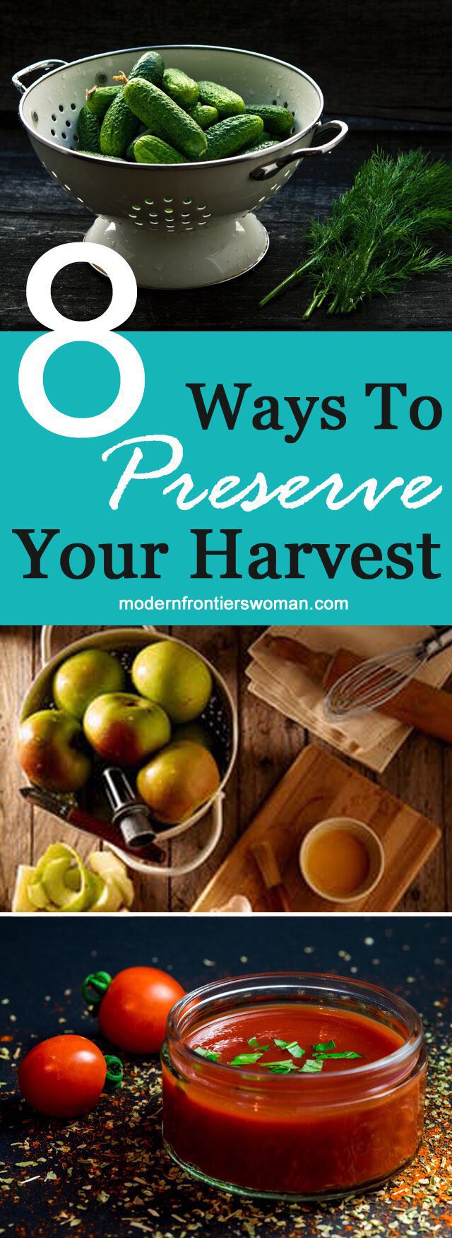 8 Ways to Preserve Your Harvest