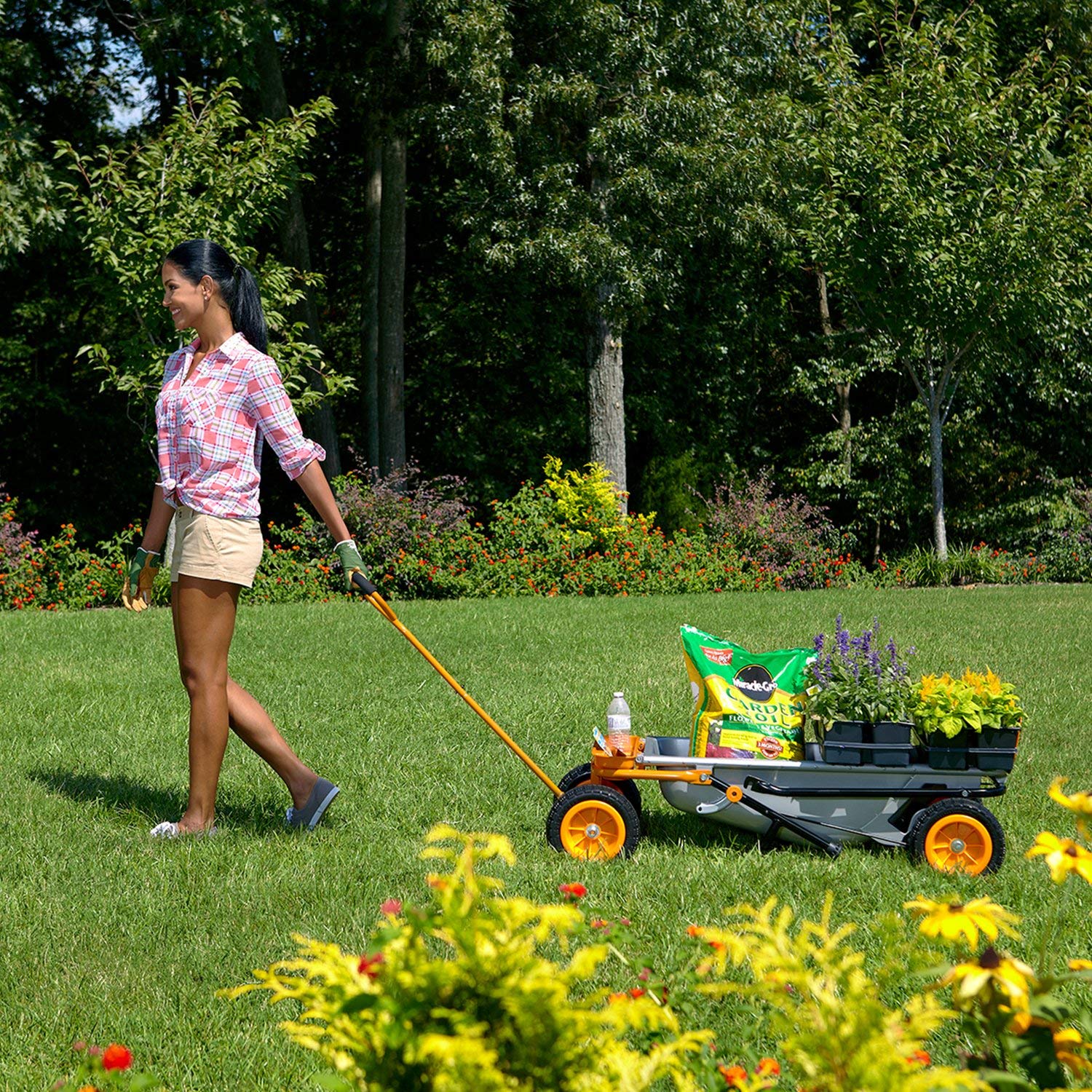 Wheelbarrow Garden Cart Dolly