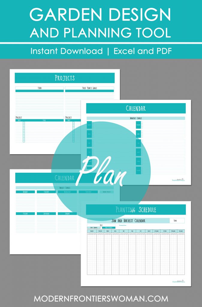 Garden Design and Planning Tool Excel Download