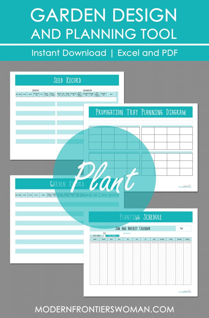 Garden Design and Planning Tool Excel Download