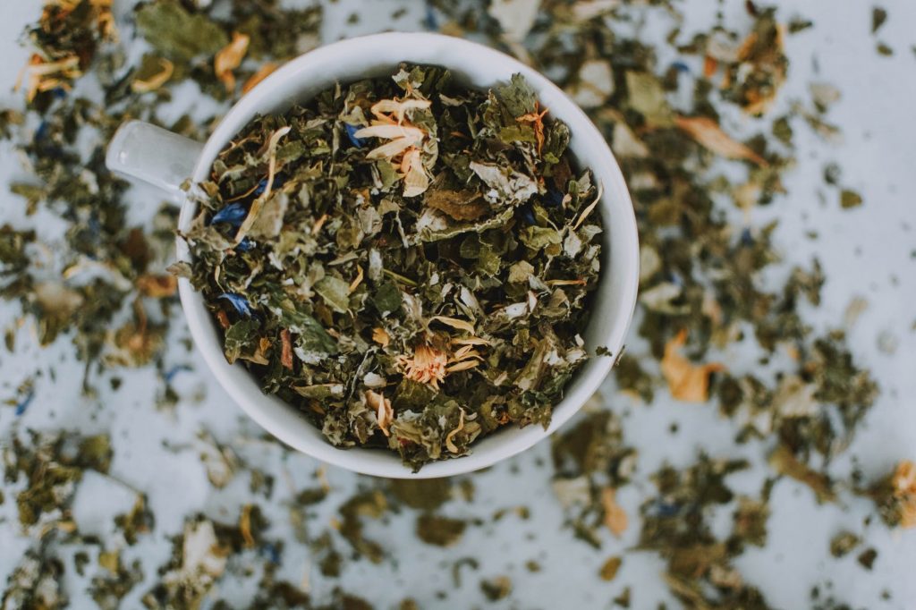 Dried Herbal Tea Planning a Survival Garden for Food and Medicine