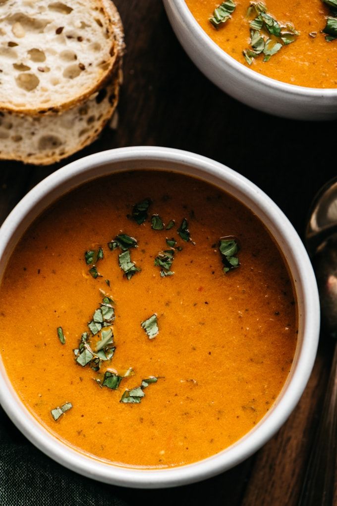 roasted tomato soup 2 How to Grow Tomatoes