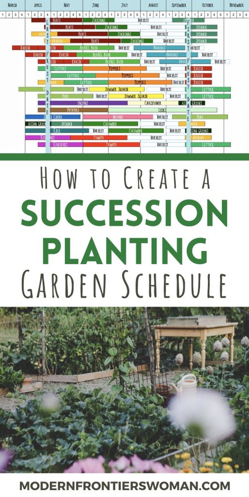 how to create a succession garden schedule planting How to Make a Succession Garden Schedule