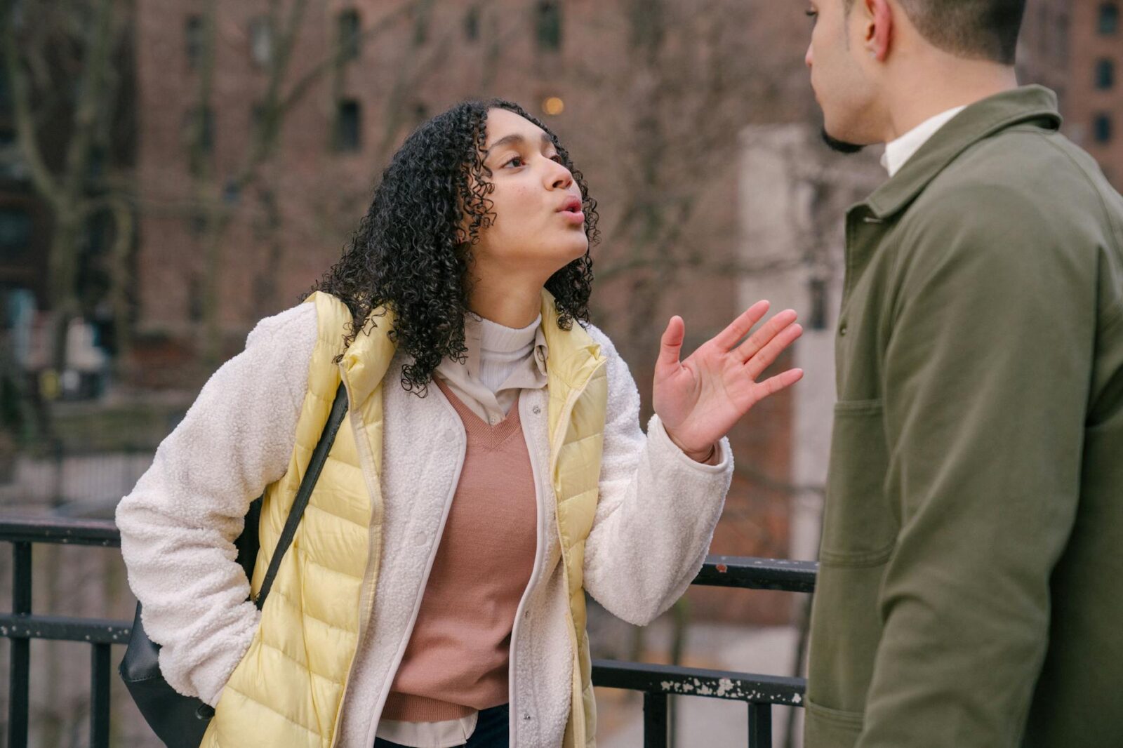 young ethnic couple arguing on street How to Handle a Landlord Dispute with Your Tenant