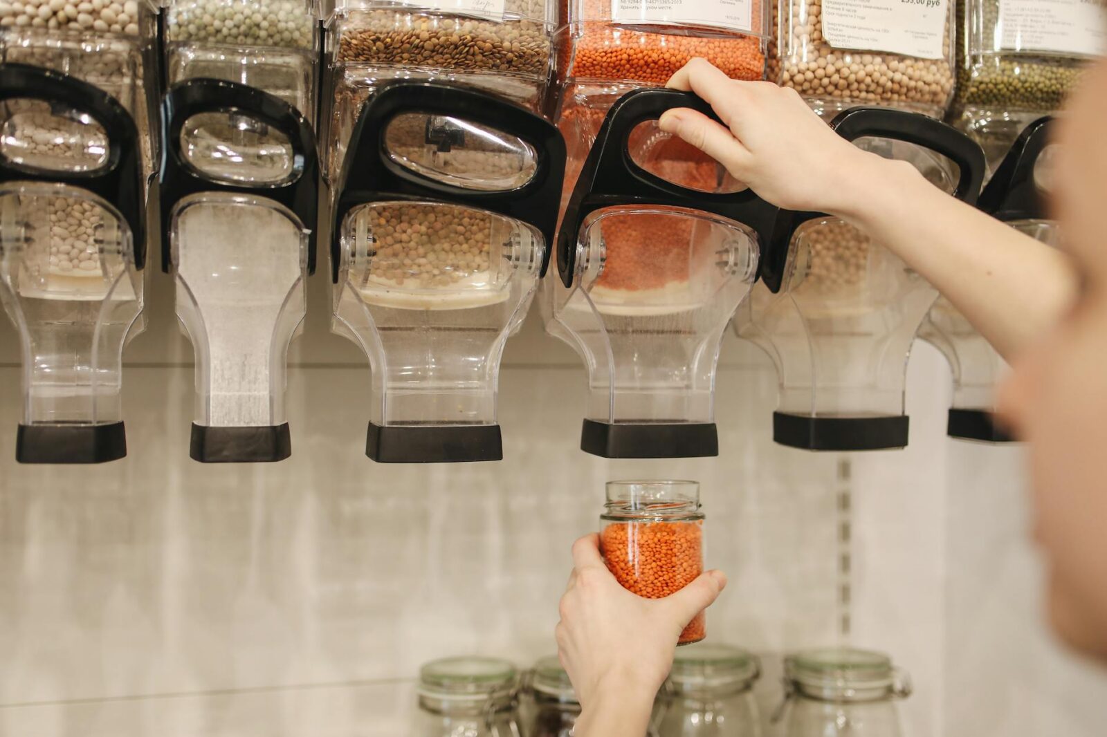 person shopping in store How to Have an Eco-Friendly Home: Ideas to Save Money and Live Sustainably