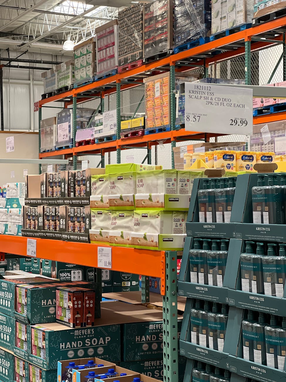 wholesale warehouse aisle with various products Shaving Dollars From Your Grocery Bills: Shopping Tips to Save Money
