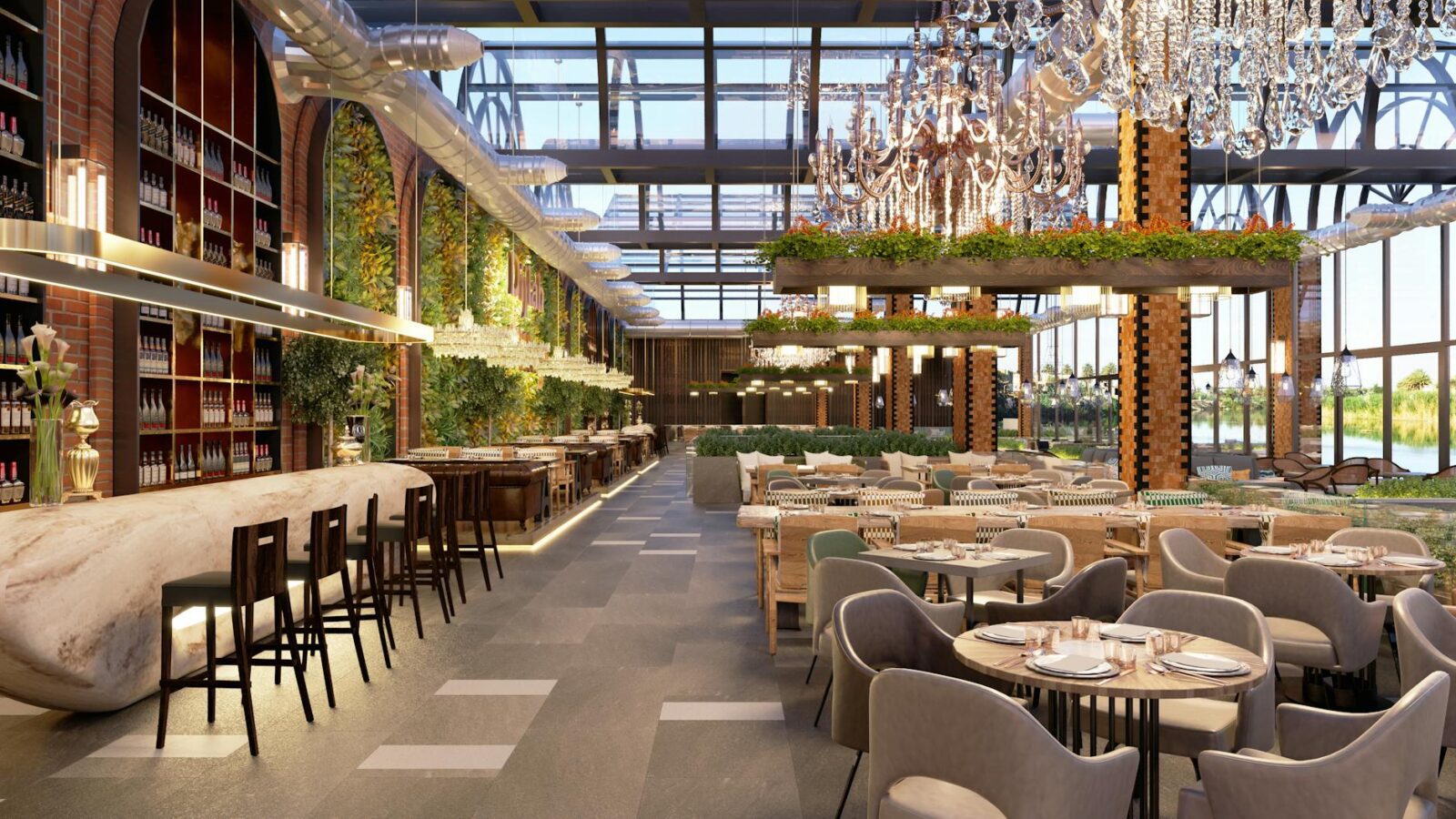 chairs and tables in hotel Add Luxury to Your Next Vacation