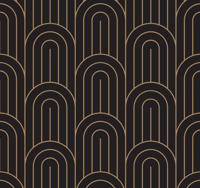How to Use Modern Black Wallpaper to Add Drama to Textured Walls