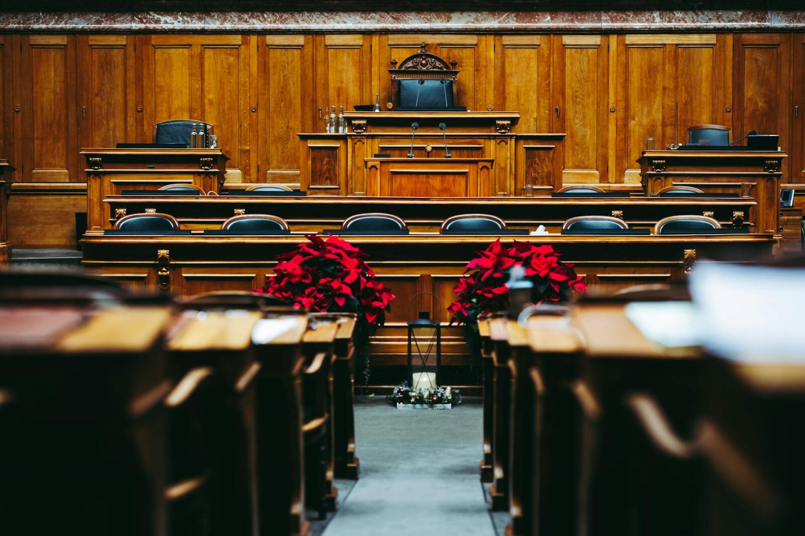 wooden interior of a courthouse Top Reasons to Pursue a Legal Career: Growth, Prestige, and Opportunity