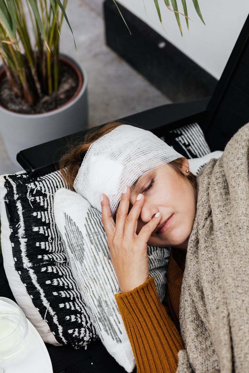a woman with head injury sleeping What to Do If You're Injured Through No Fault of Your Own