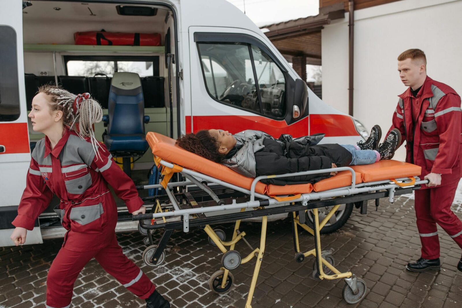 patient on a stretcher What to Do If You're Injured Through No Fault of Your Own