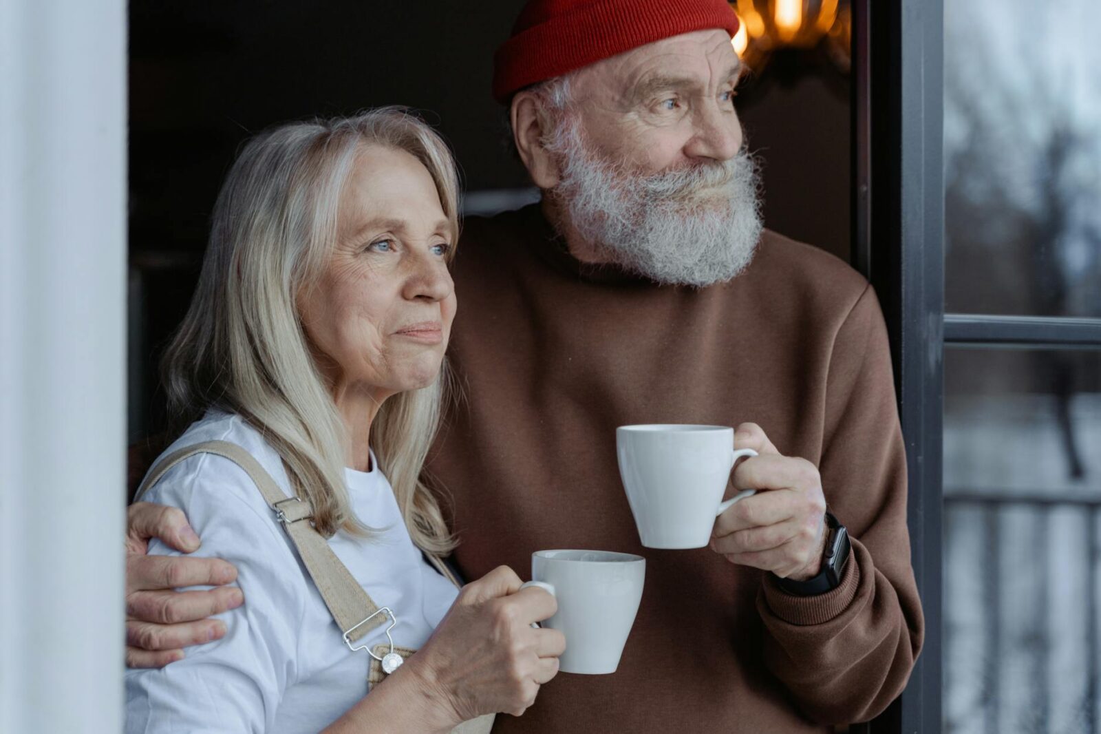 man and woman holding white ceramic mugs Menopause Management: 4 Empowering Tips Every Woman Should Know