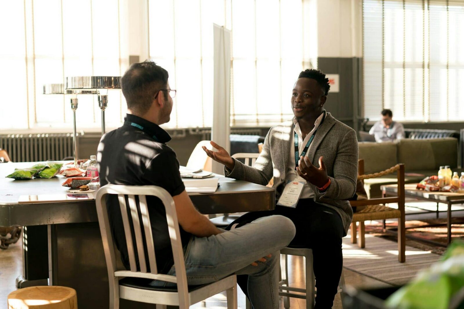 photo of men having conversation How to Plan a Successful Career Path