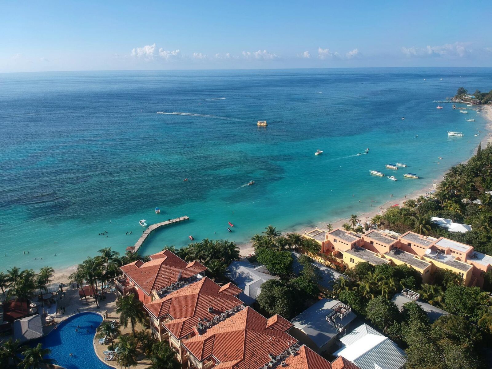 resort aerial view