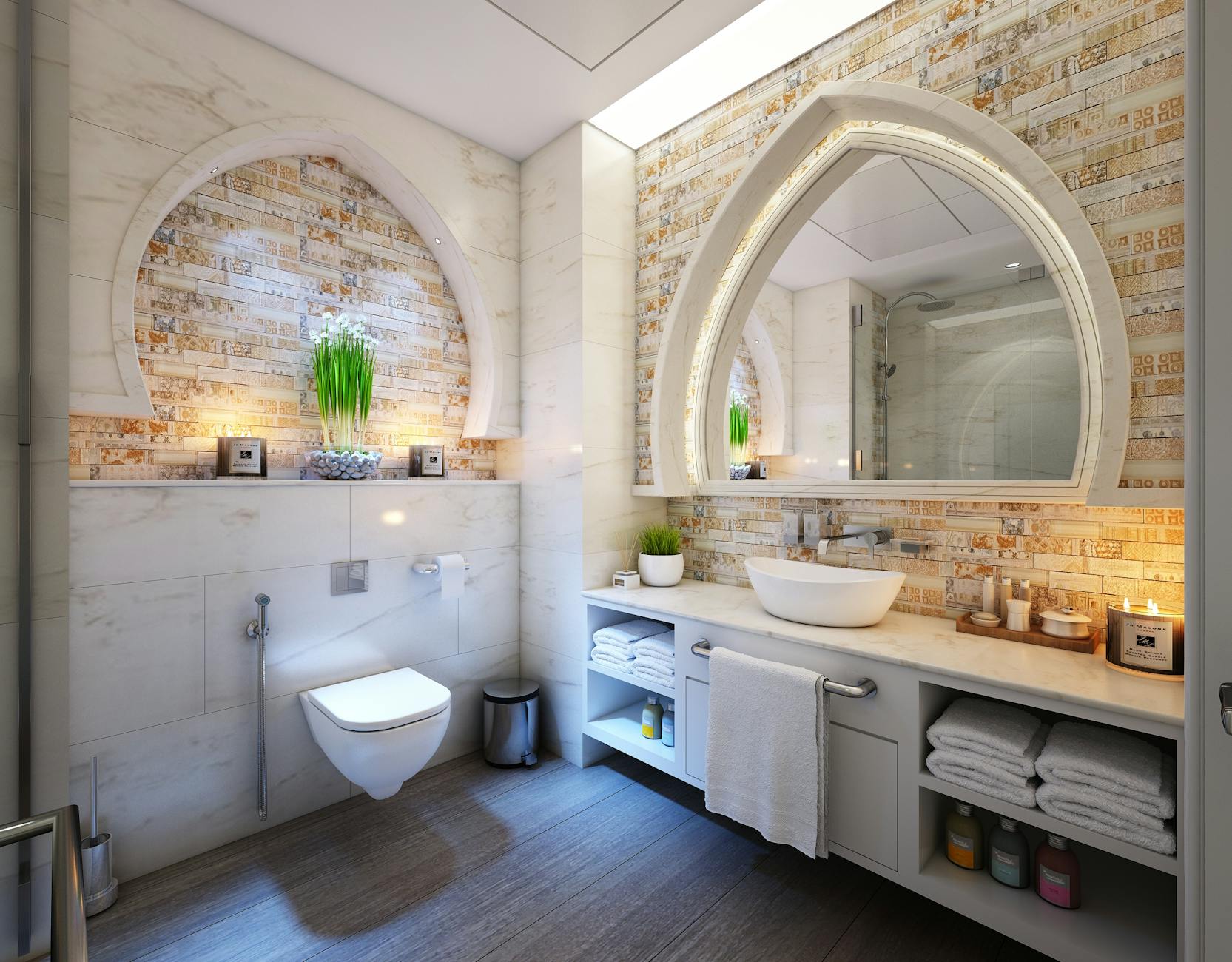 Your Ultimate Guide to Buying a Luxury Home 10 white towel on gray steel bar Your Ultimate Guide to Buying a Luxury Home