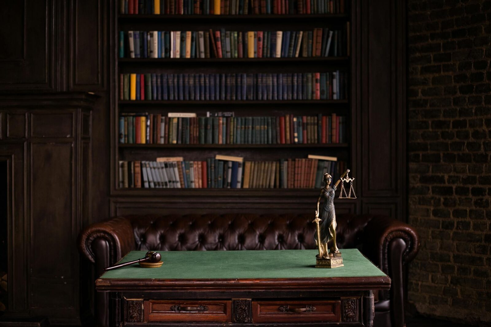 justice figurine on table Law Firm Brand Identity: Positioning Your Practice to Attract Ideal Clients
