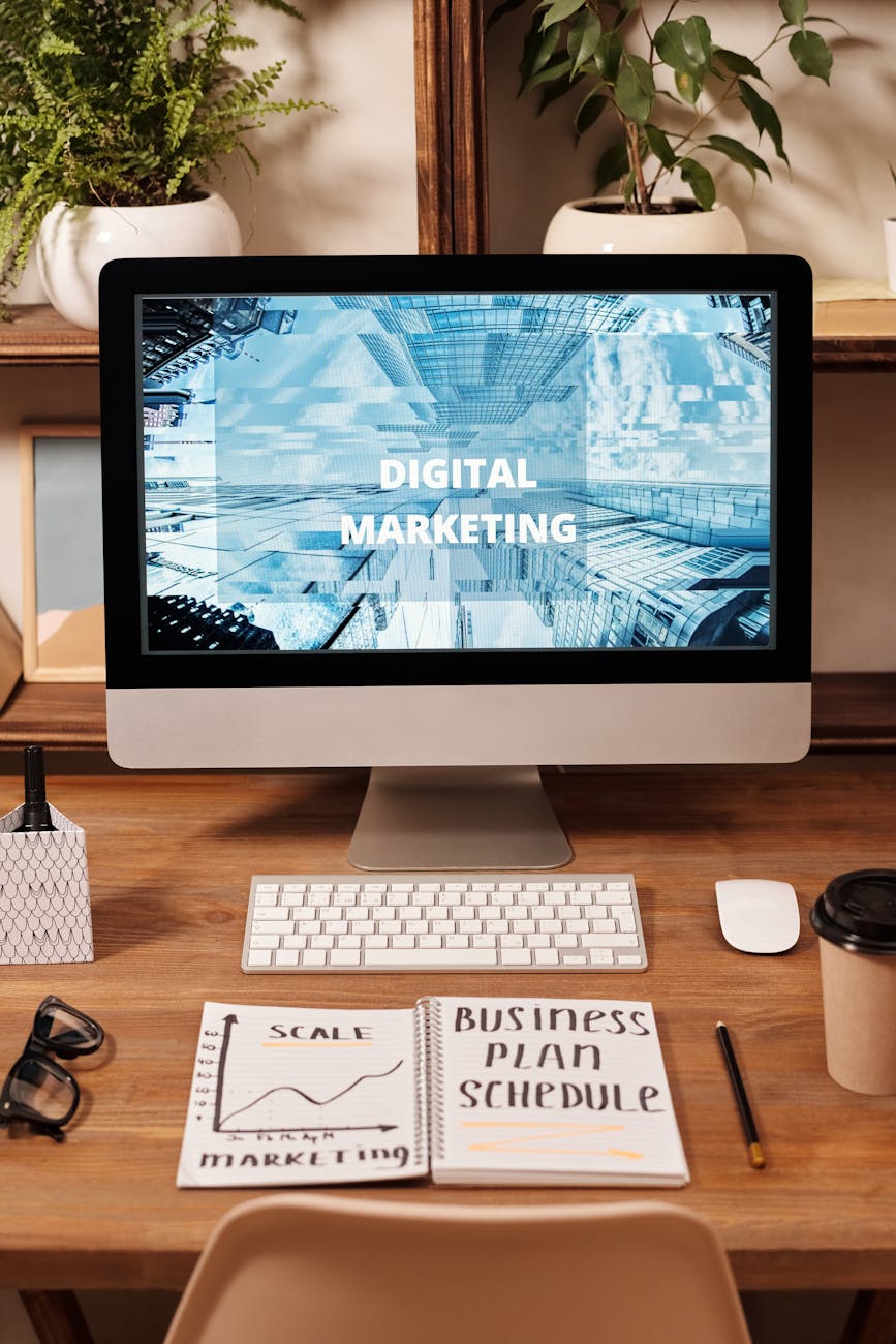 business plan schedule written on the notebook How to Make Your Small Business Stand Out In a Crowded Marketplace