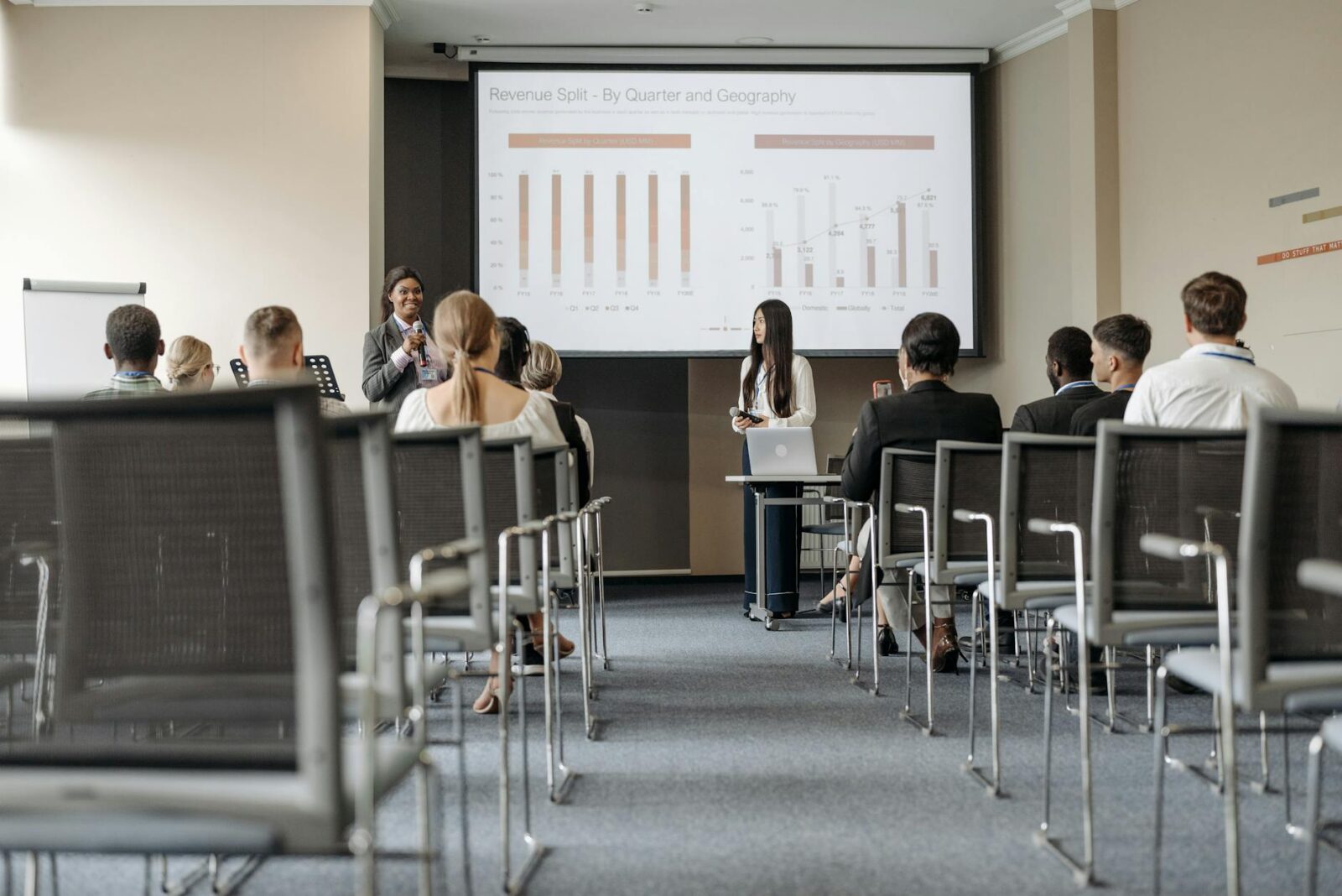 people sitting listening to the speaker 7 Practical Tips to Run and Grow Your Business Long-Term