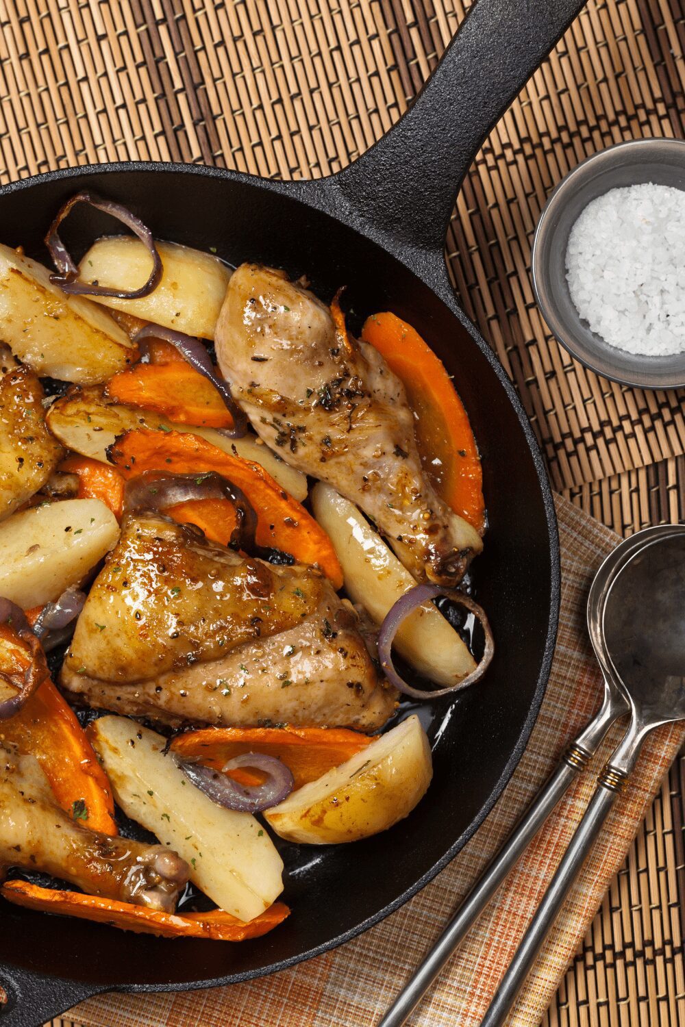 20 Cozy Fall Meals Even the Pickiest Kids Will Devour Honey Garlic Chicken Thighs with Roasted Carrot