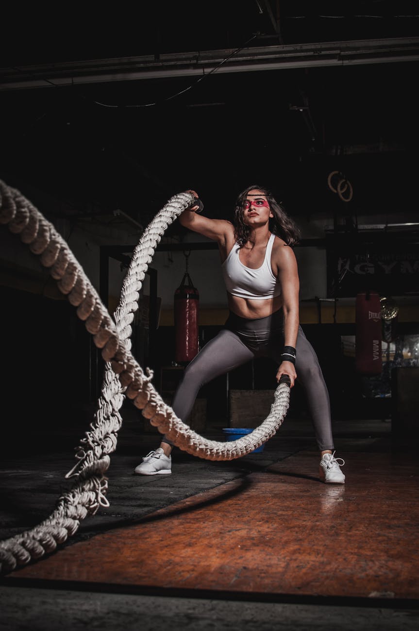 woman holding rope Rediscover Yourself: 10 Gentle Ways to Reconnect with Who You Are