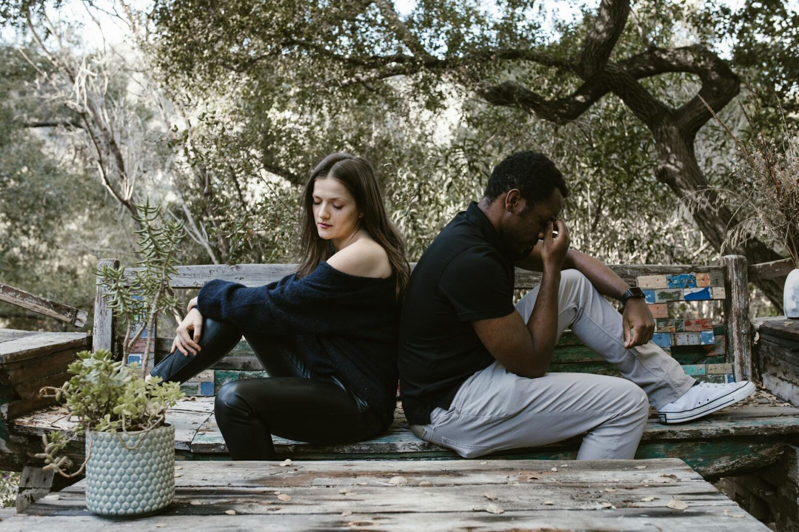sad couple breaking up How to Navigate Divorce: Emotional, Legal, and Financial Realities
