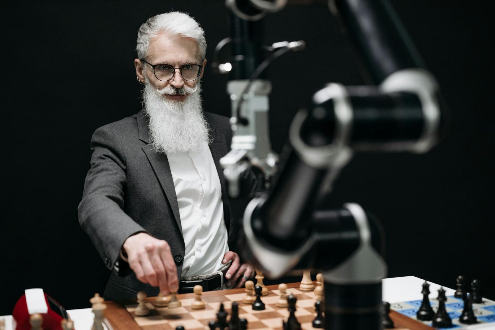 a bearded man playing chess Financial Safety Nets When Life Throws Curveballs