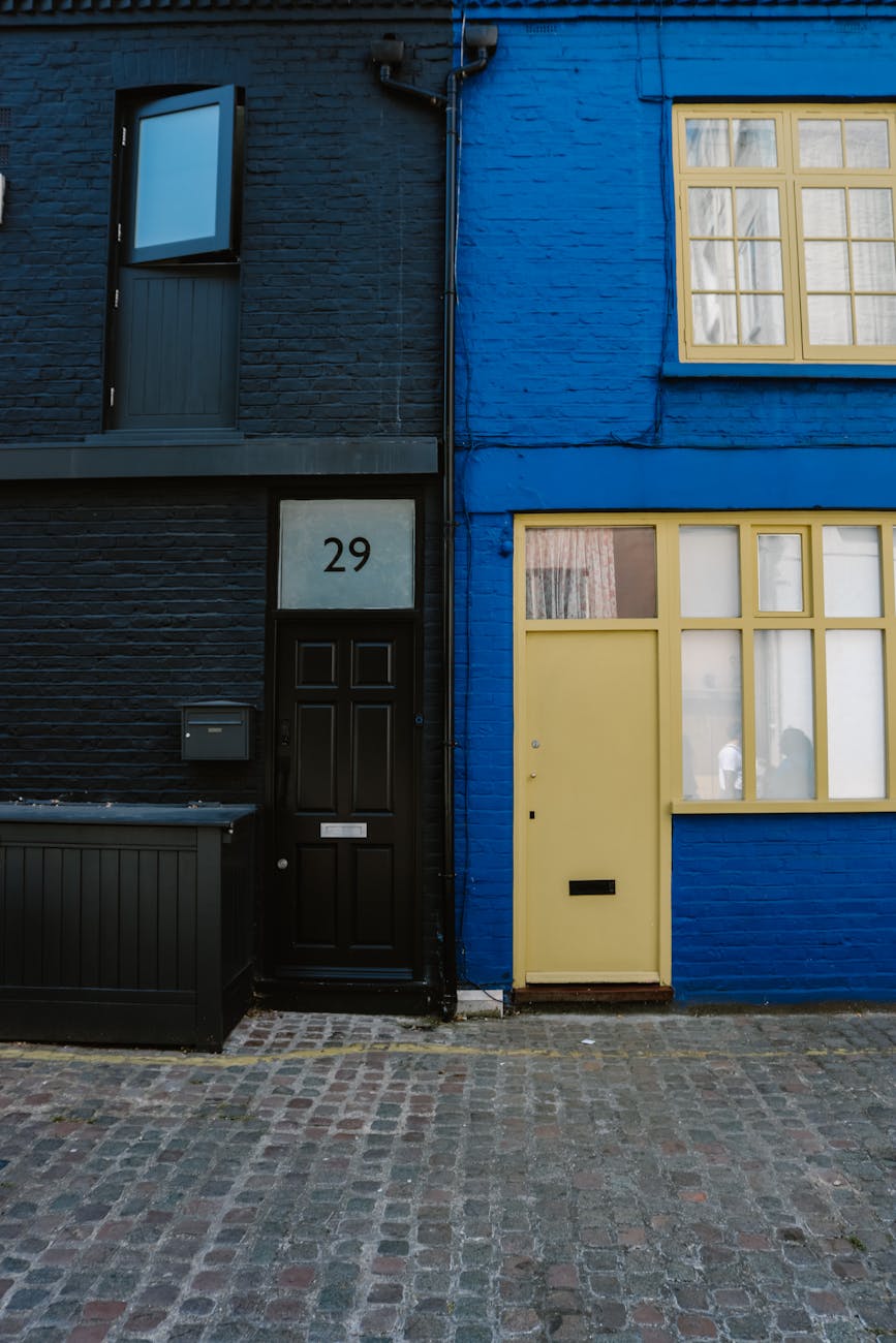 black and blue building walls 7 Innovative Ways to Start Climbing the Property Ladder in 2025