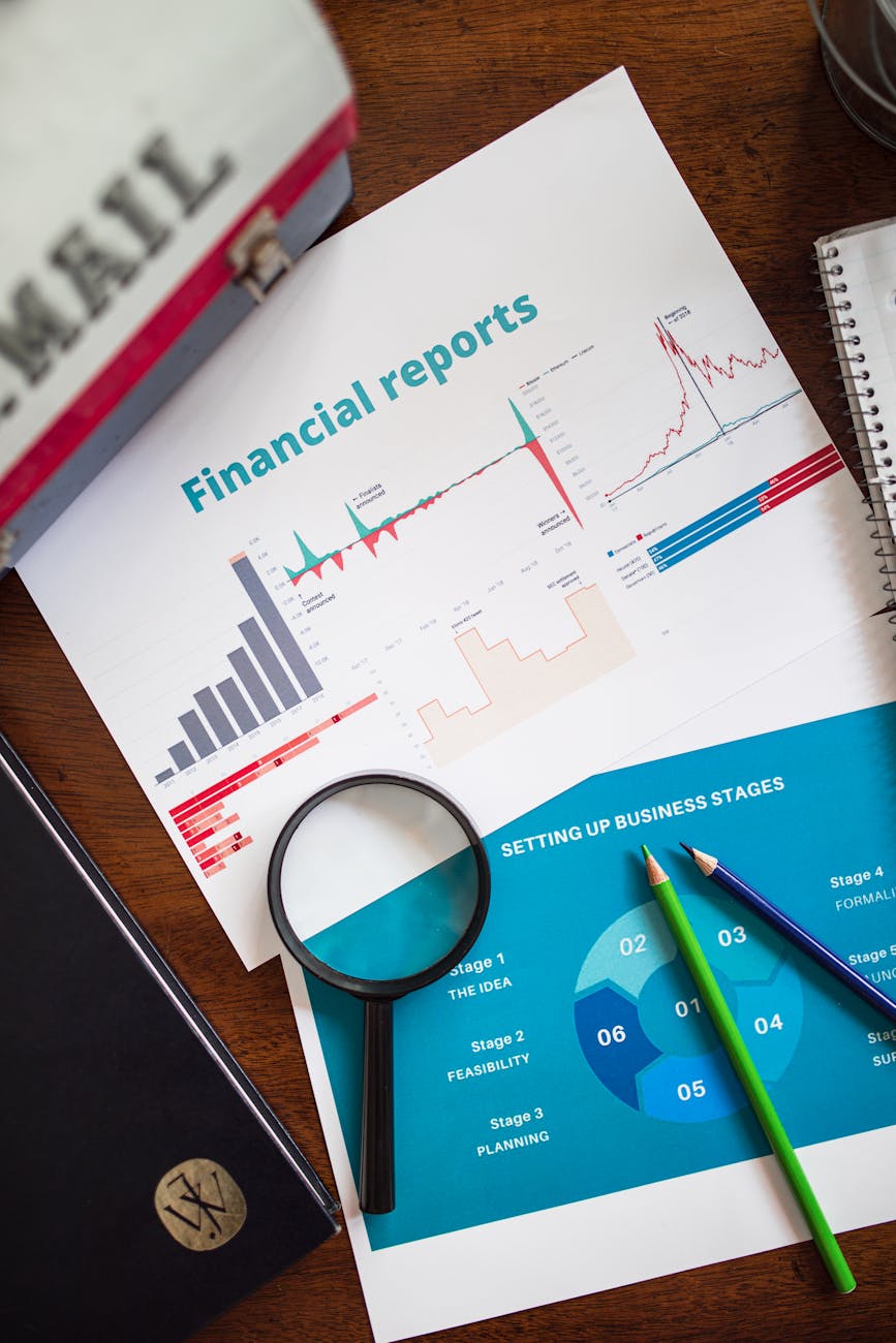 black magnifying glass on the table Why Successful Businesses Break Down Plus 6 Ways to Prevent It
